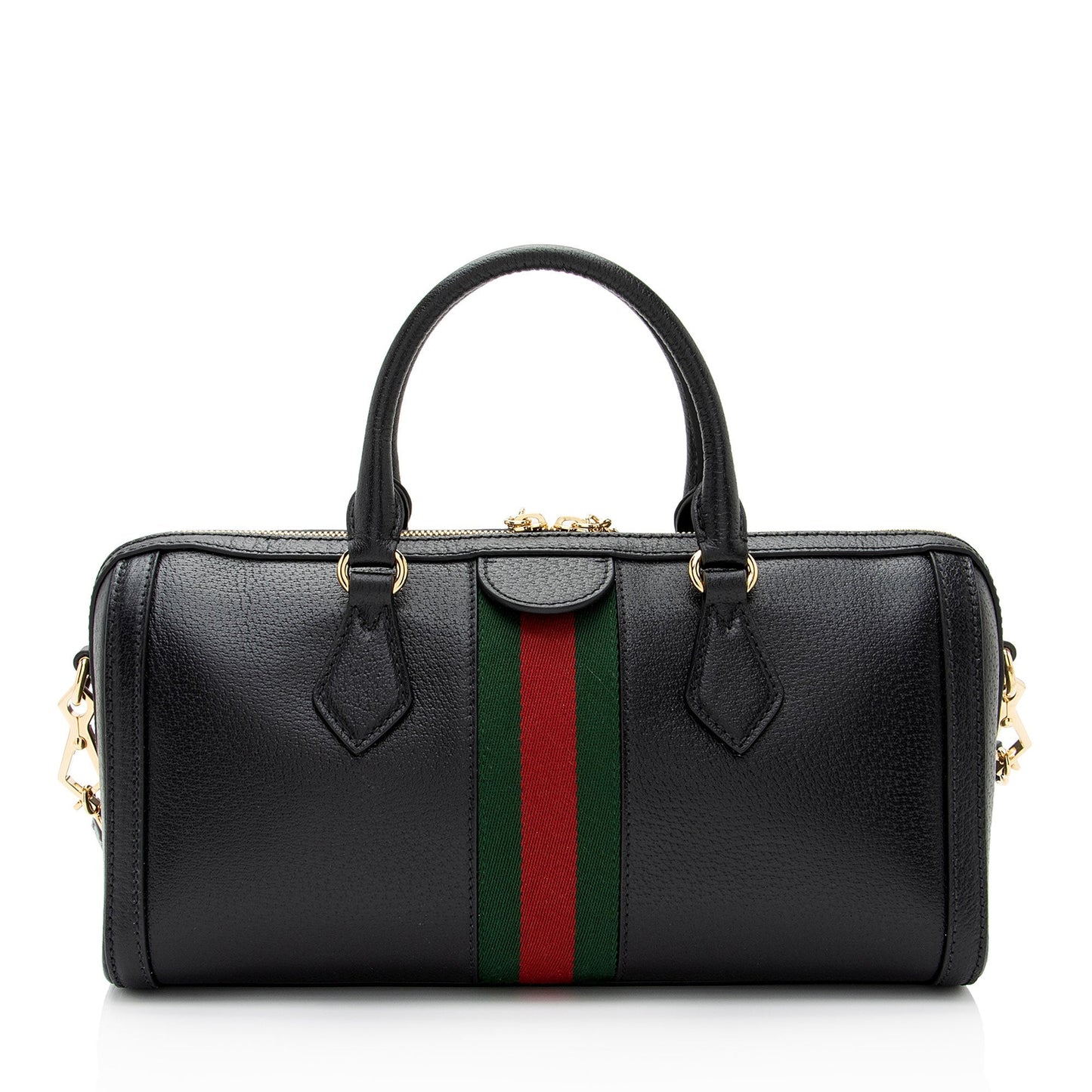 Gucci Leather Ophidia Medium Boston Bag (SHF-Cqcjoo)