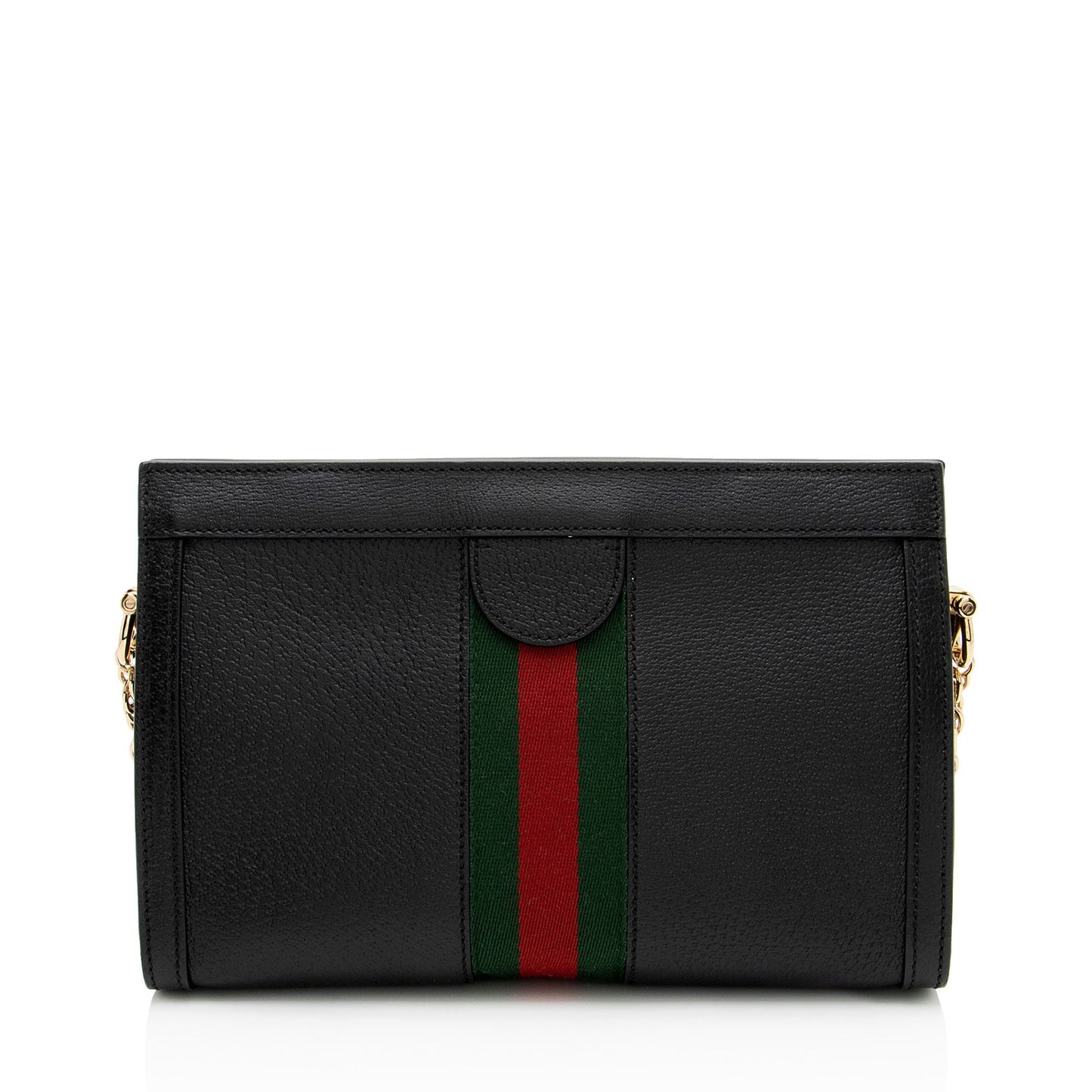 Gucci Leather Ophidia Medium Chain Shoulder Bag