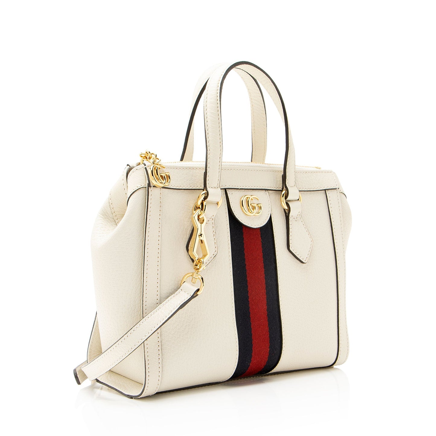 Gucci Leather Ophidia Small Tote