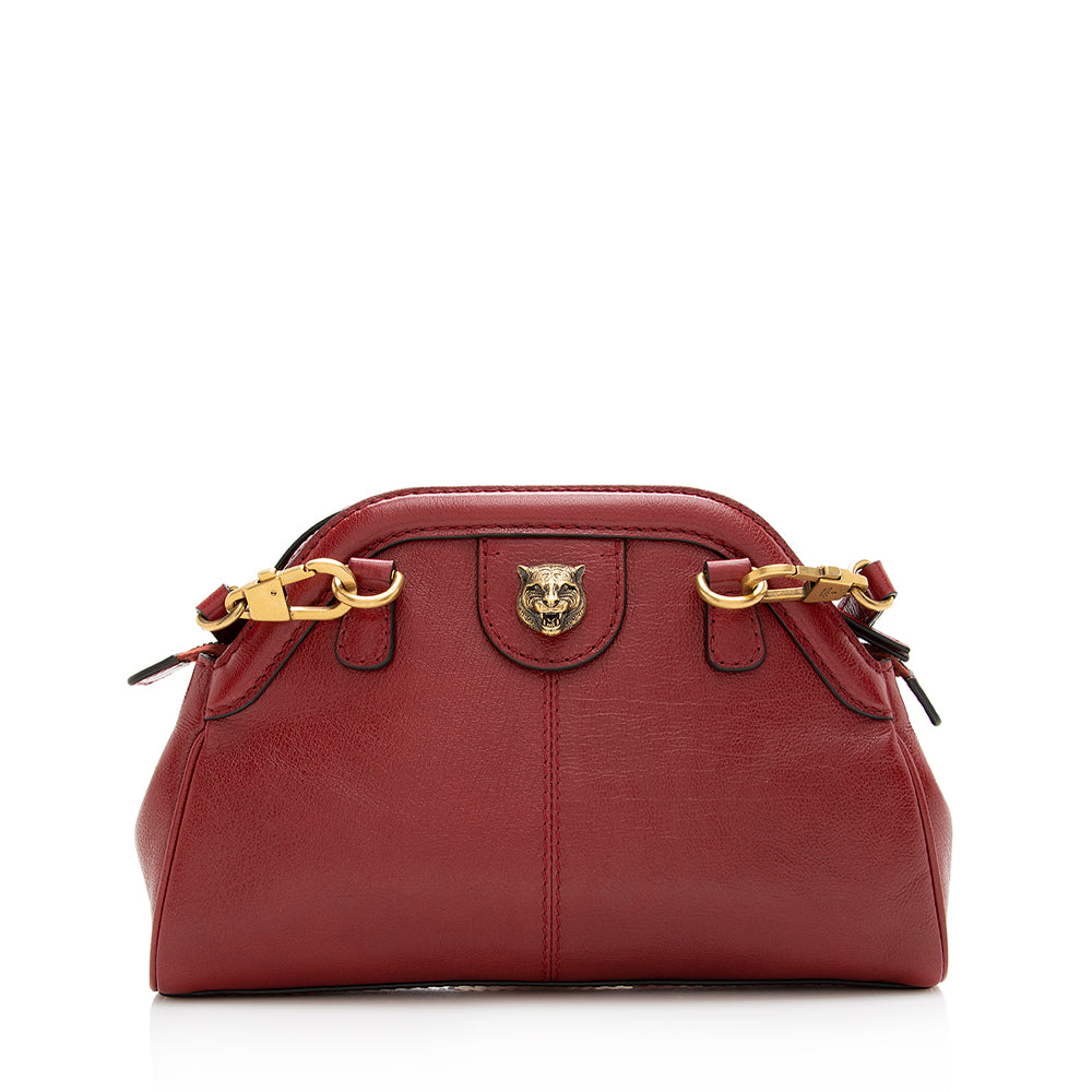 Gucci Leather Rebelle Small Shoulder Bag (SHF-20074)