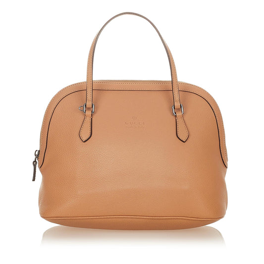 Gucci Leather Satchel (SHG-31841)