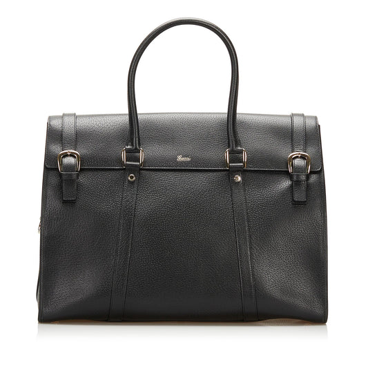 Gucci Leather Satchel (SHG-35940)