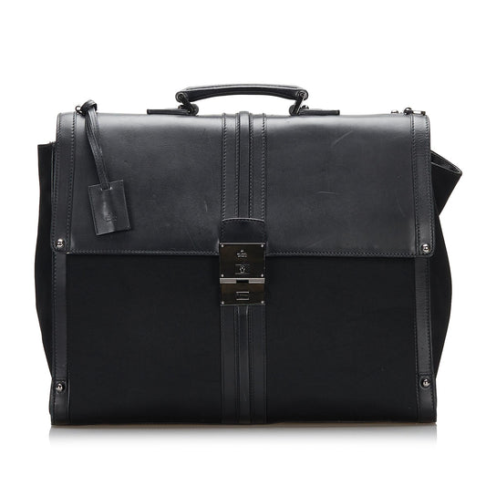 Gucci Leather Satchel (SHG-Vz5m8z)
