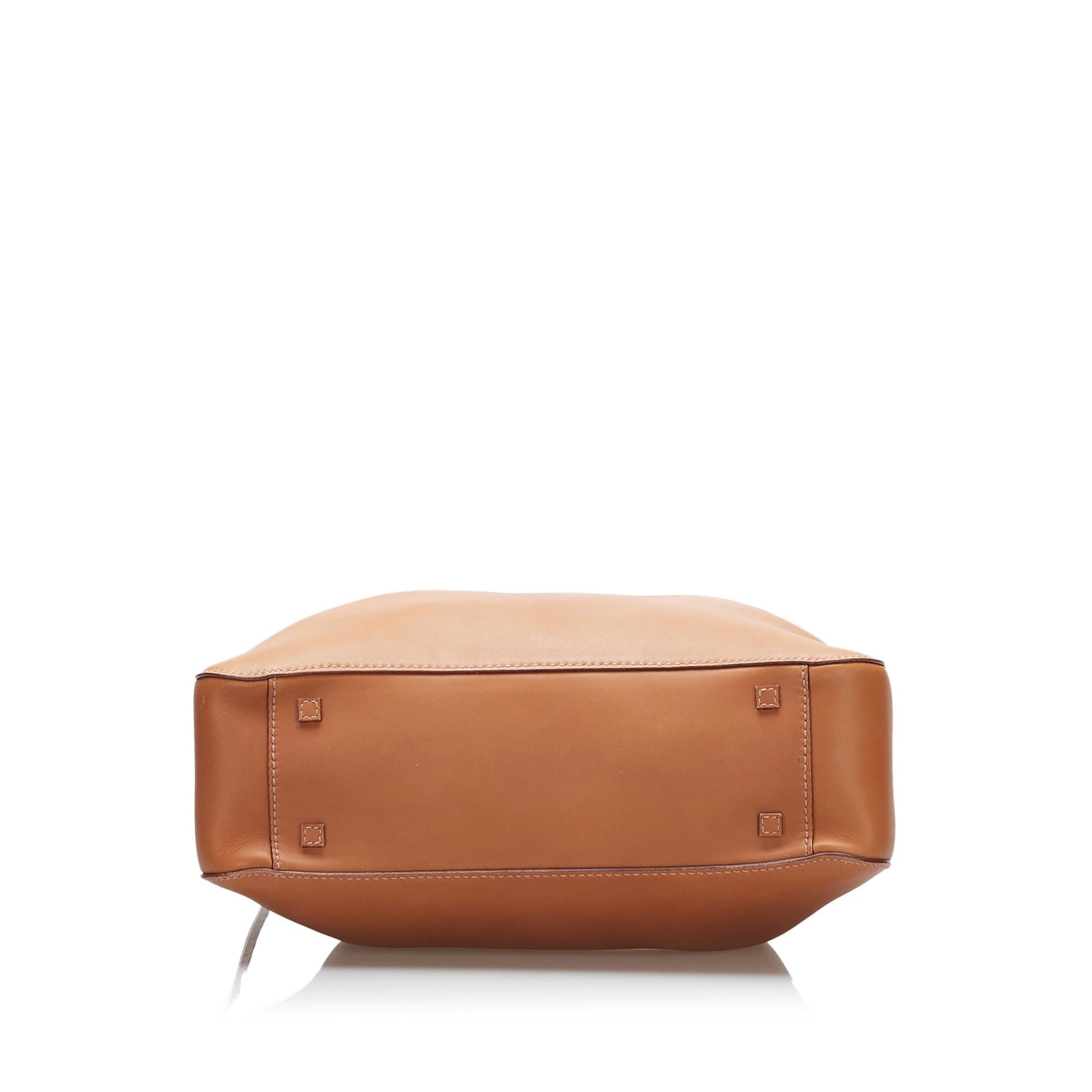 Gucci Leather Shopper Tote Bag (SHG-37110)