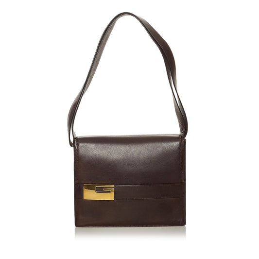 Gucci Leather Shoulder Bag (SHG-29096)
