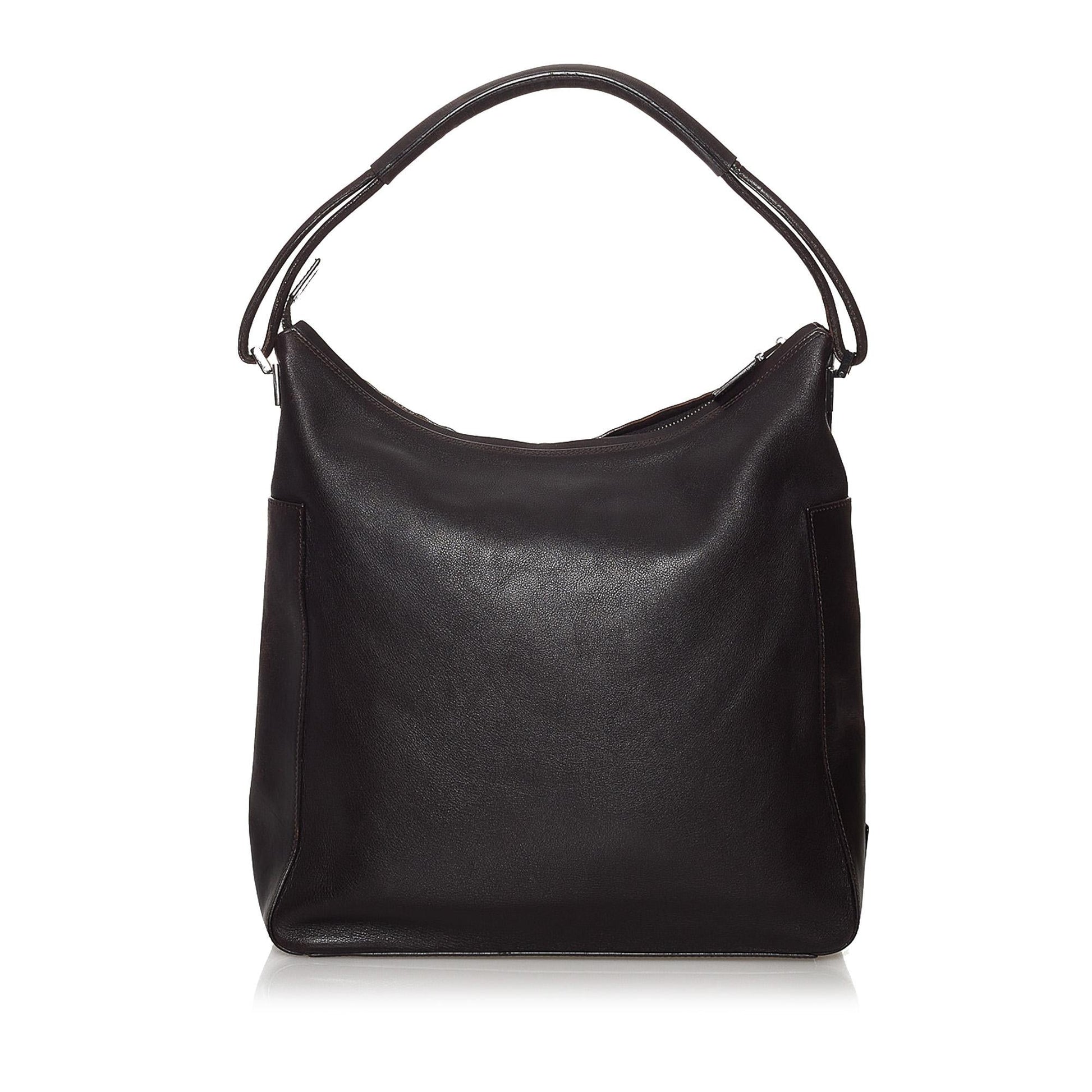 Gucci Leather Shoulder Bag Style 34