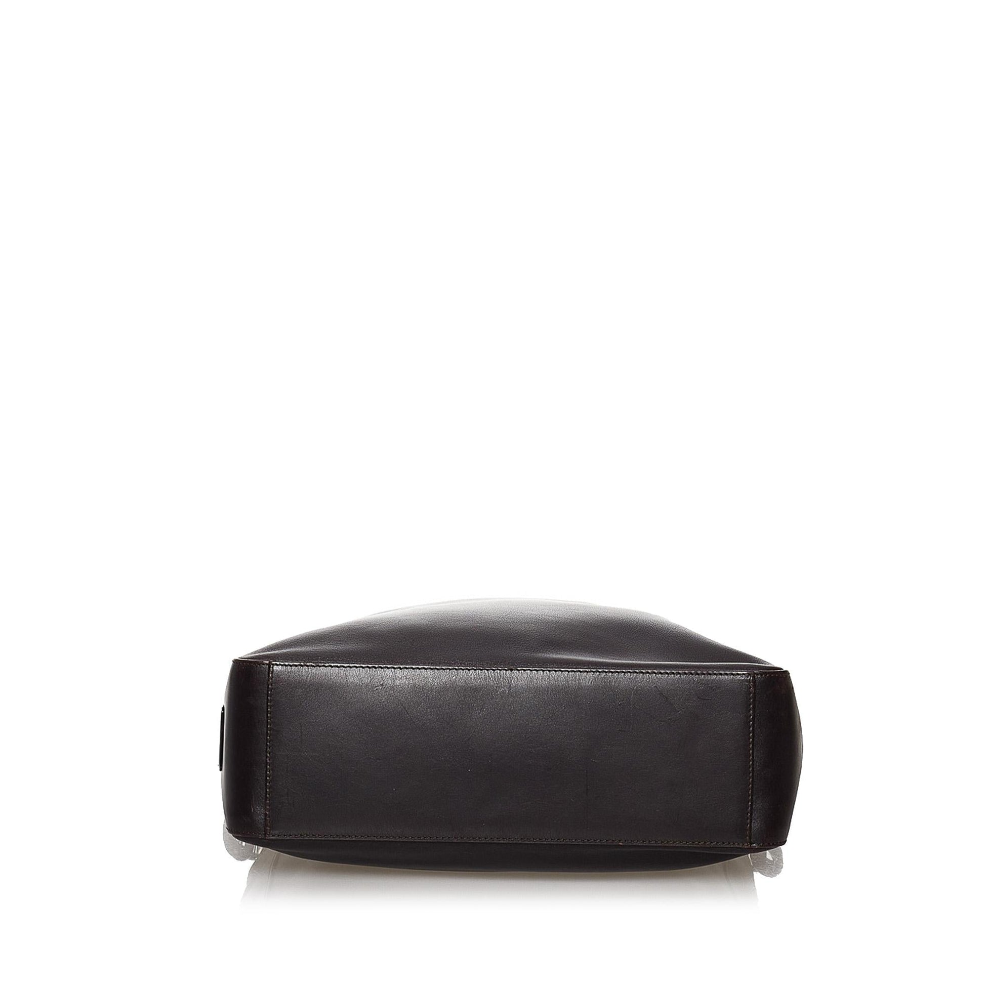 Gucci Leather Shoulder Bag Style 34