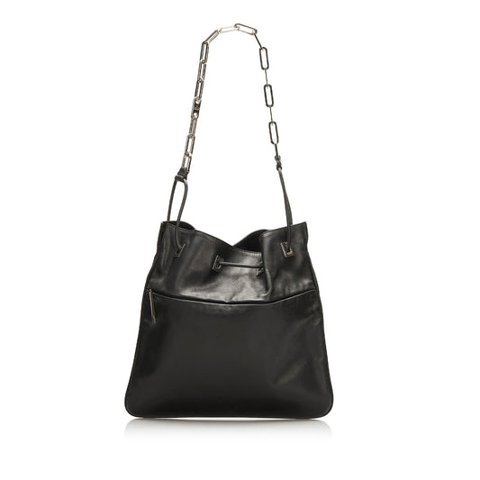 Gucci Leather Shoulder Bag (SHG-QQ5Ccm)