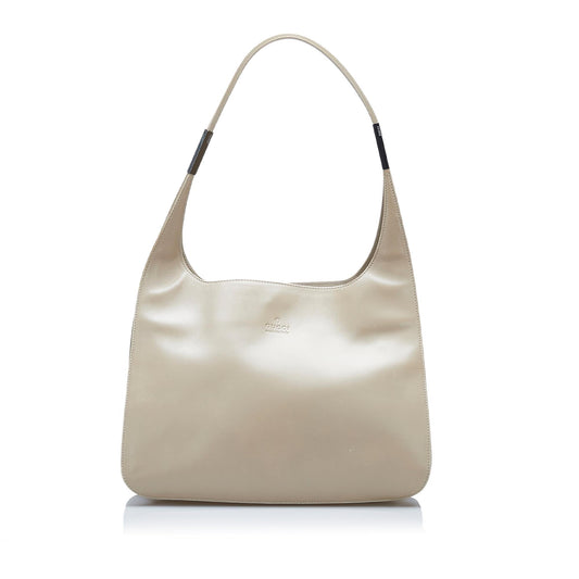 Gucci Leather Shoulder Bag (SHG-Mbyxog)