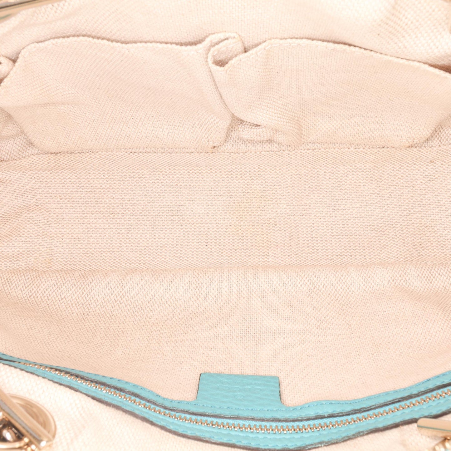 Gucci Leather Soho Chain Zip Shoulder Bag