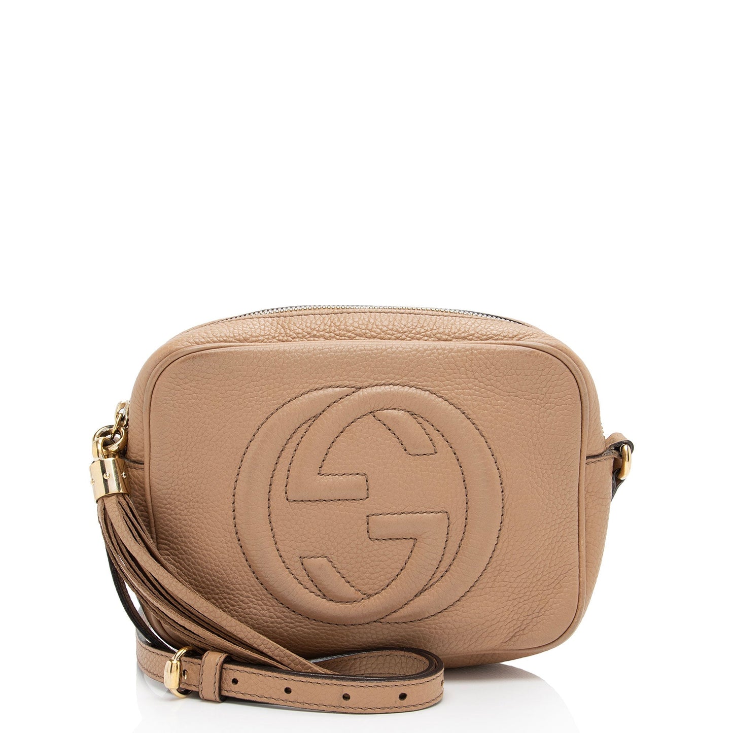 Gucci Leather Soho Disco Bag   (SHF-lzj3mO)