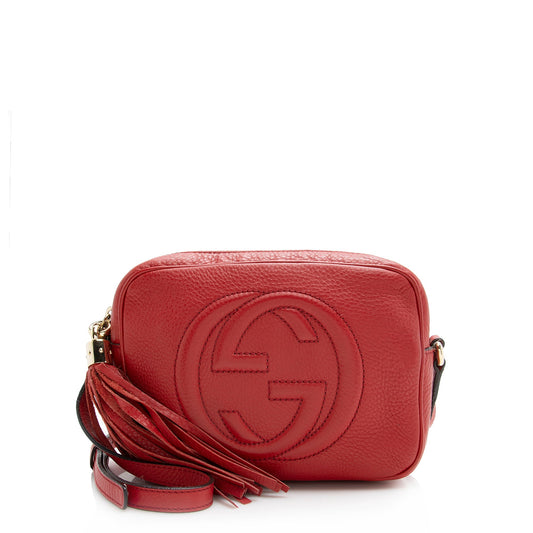 Gucci Leather Soho Disco Bag (SHF-22381)