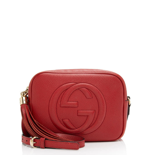 Gucci Leather Soho Disco Bag (SHF-k2rch0)