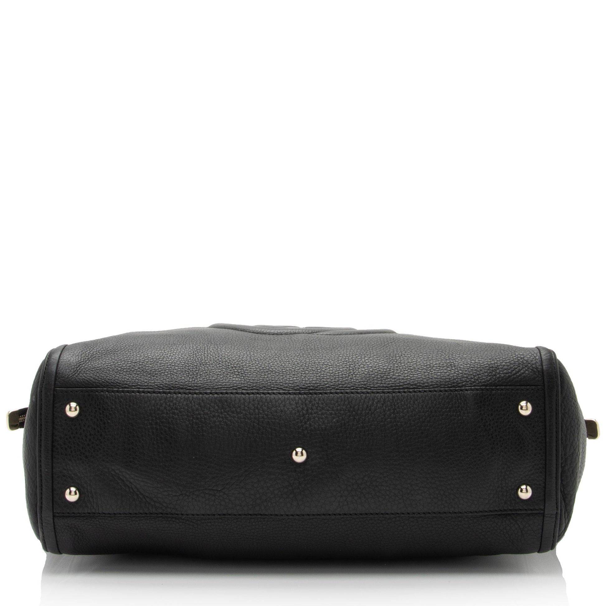 Gucci Leather Soho Large Zip Tote (SHF-3j2gH9)