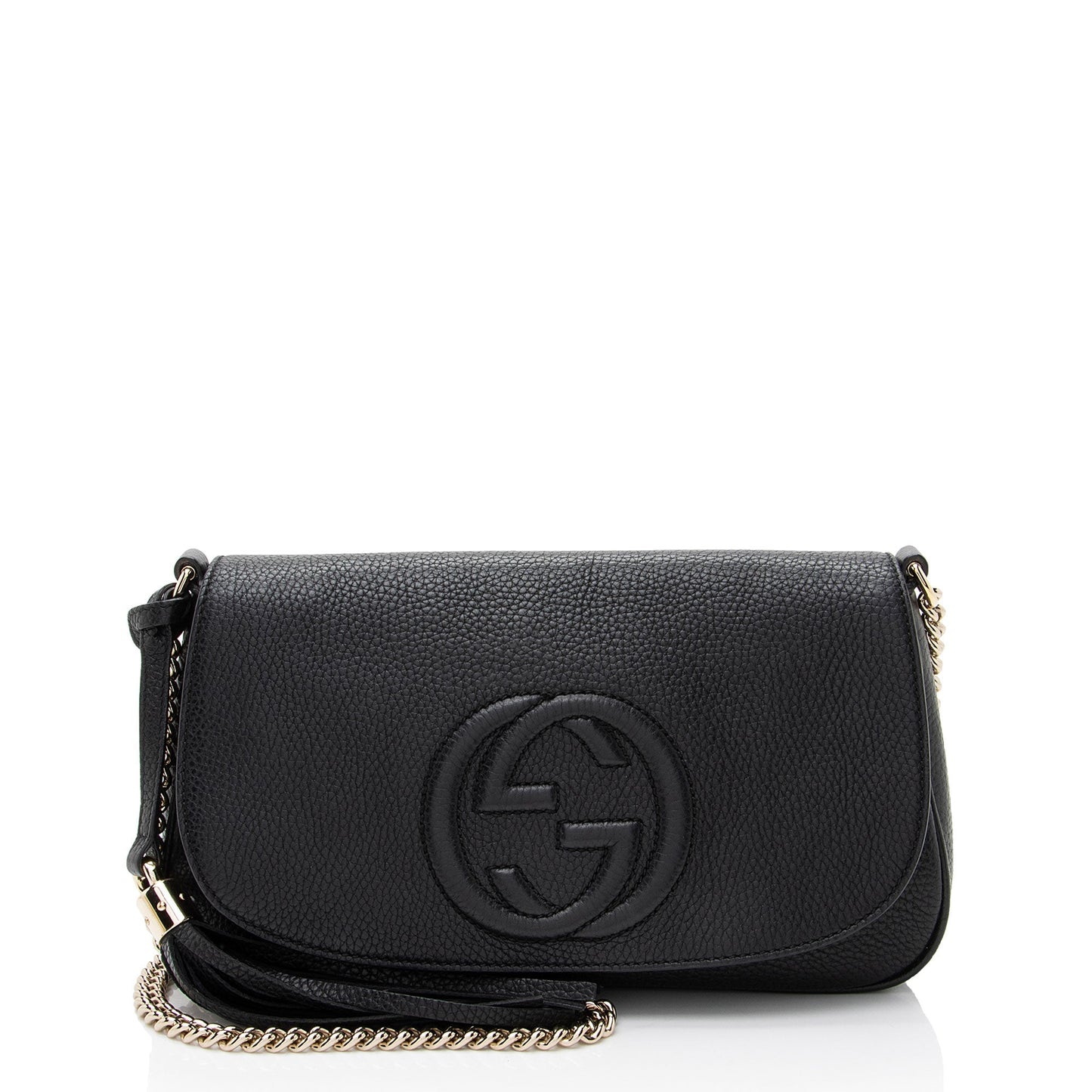Gucci Leather Soho Medium Flap Bag