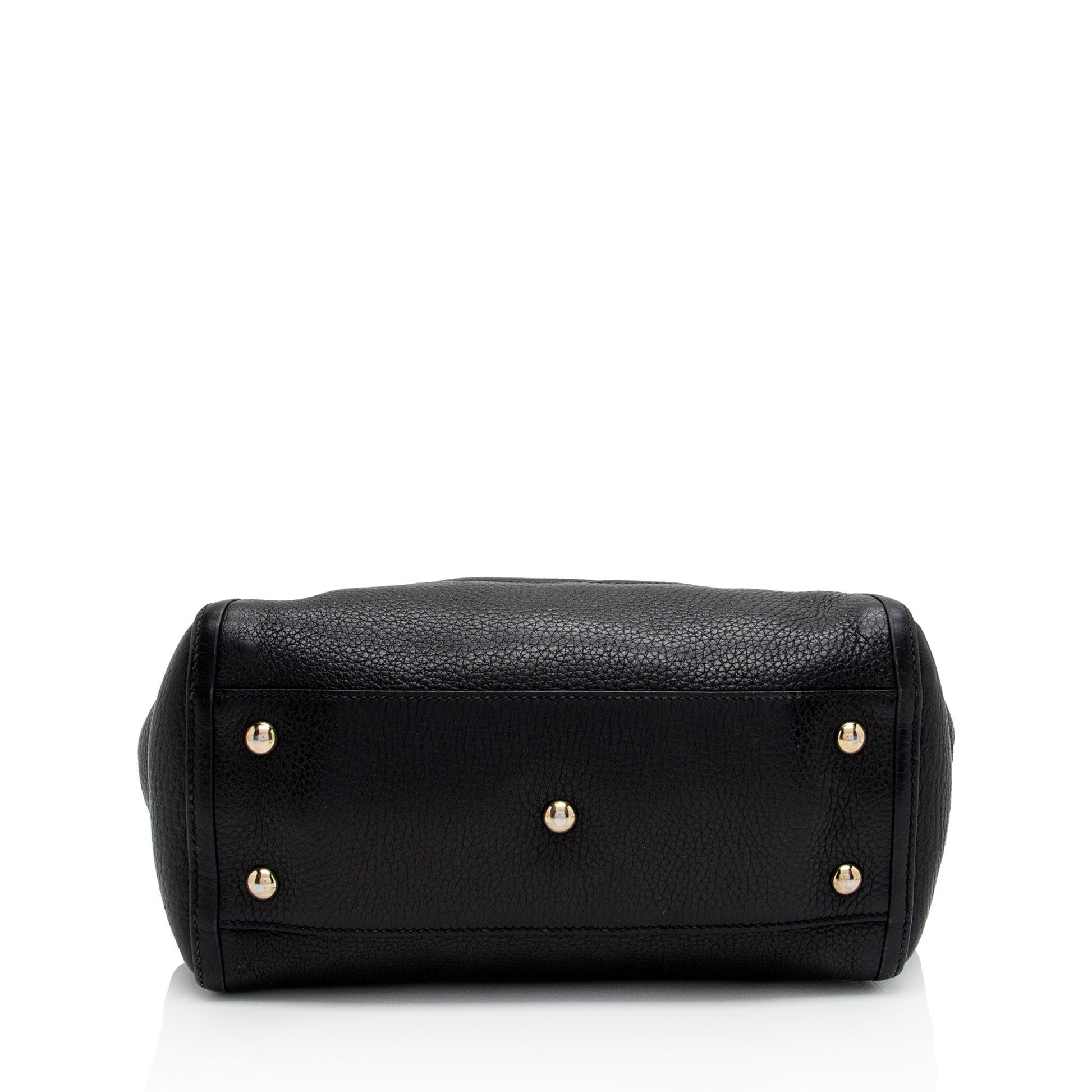 Gucci Leather Canvas Tote