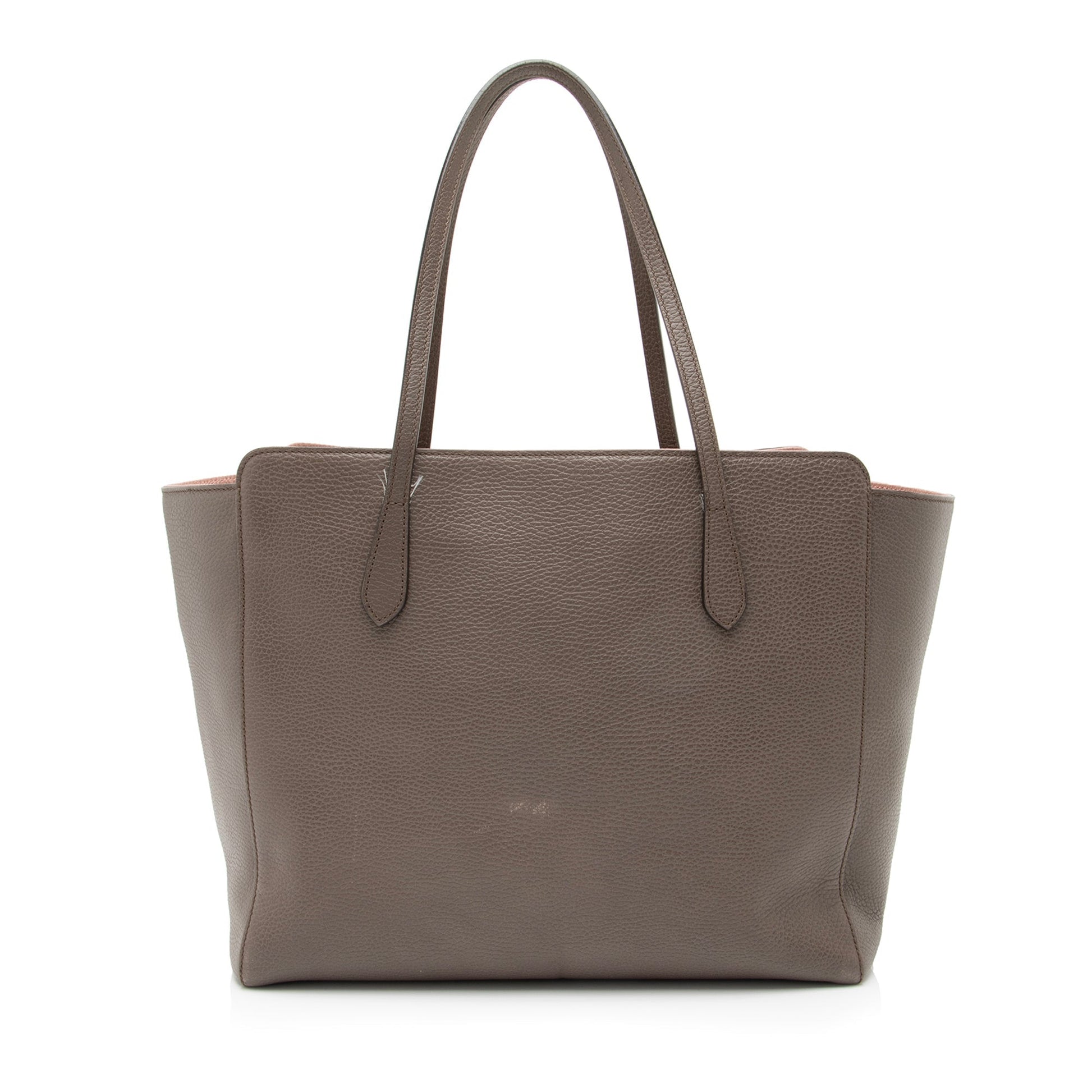 Gucci Leather Swing Medium Tote (SHF-23387)