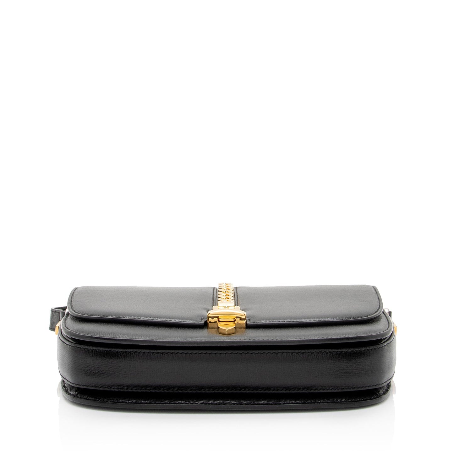 Gucci Leather Sylvie 1969 Small Shoulder Bag (SHF-Dygrqc)