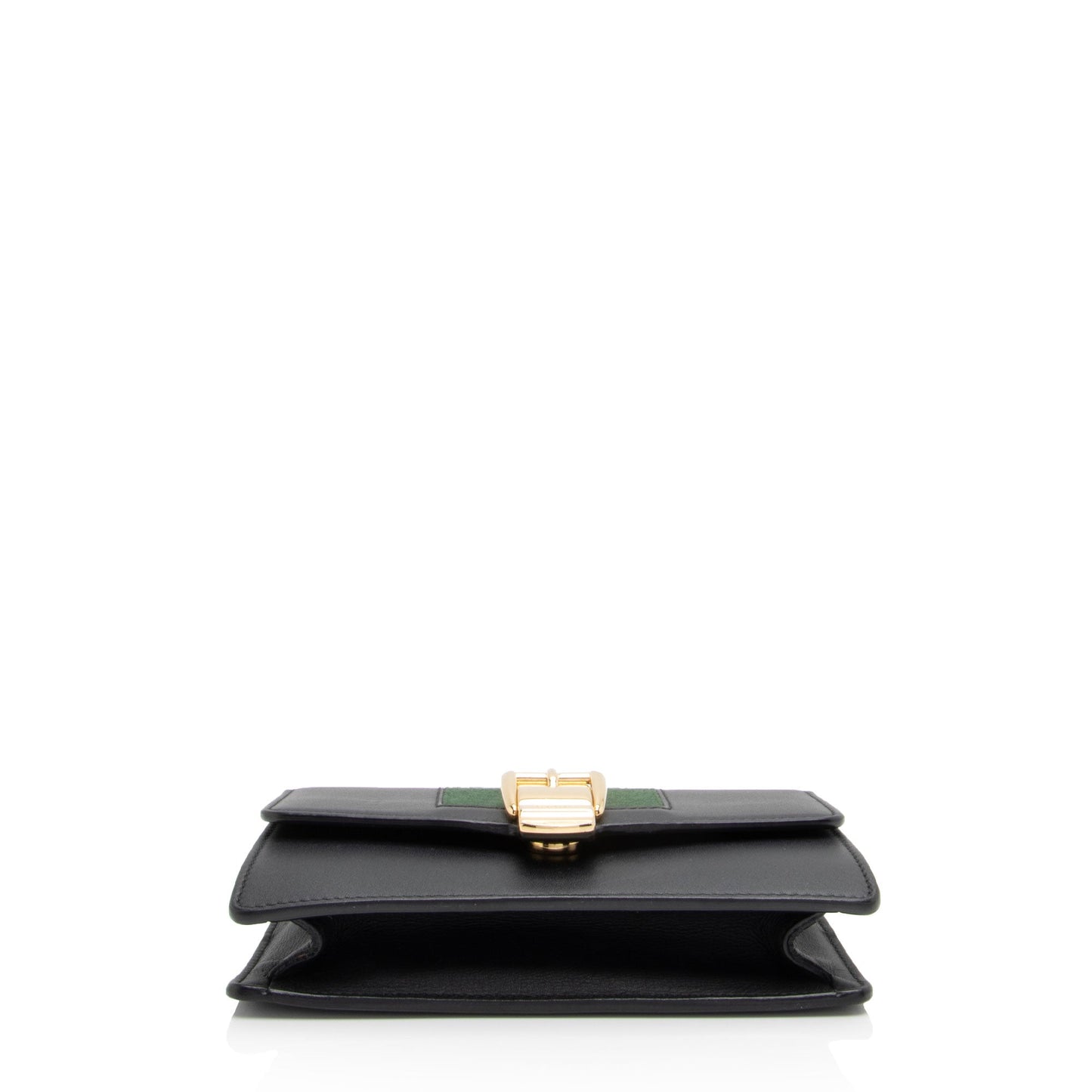 Gucci Leather Sylvie Super Mini Bag (SHF-pKo8lR)