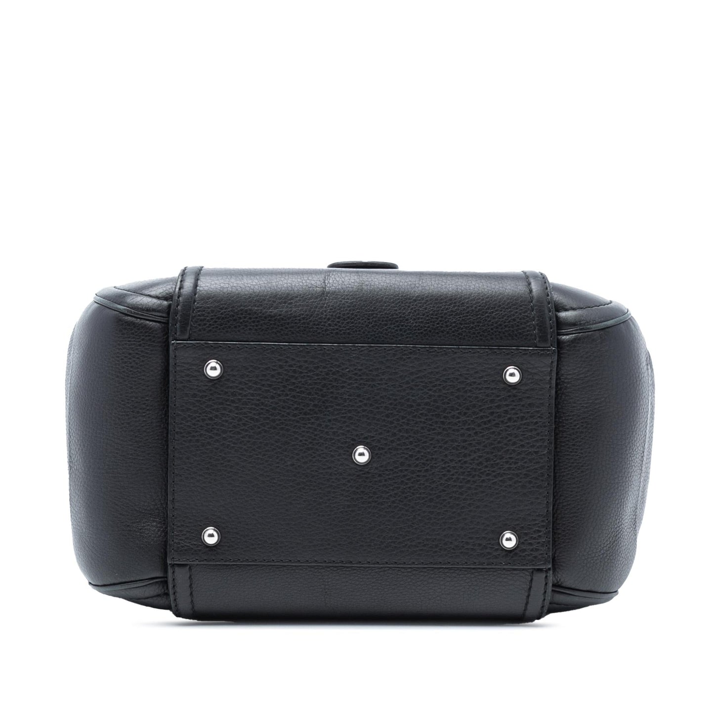 Gucci Leather Techno Horsebit Top Handle Bag