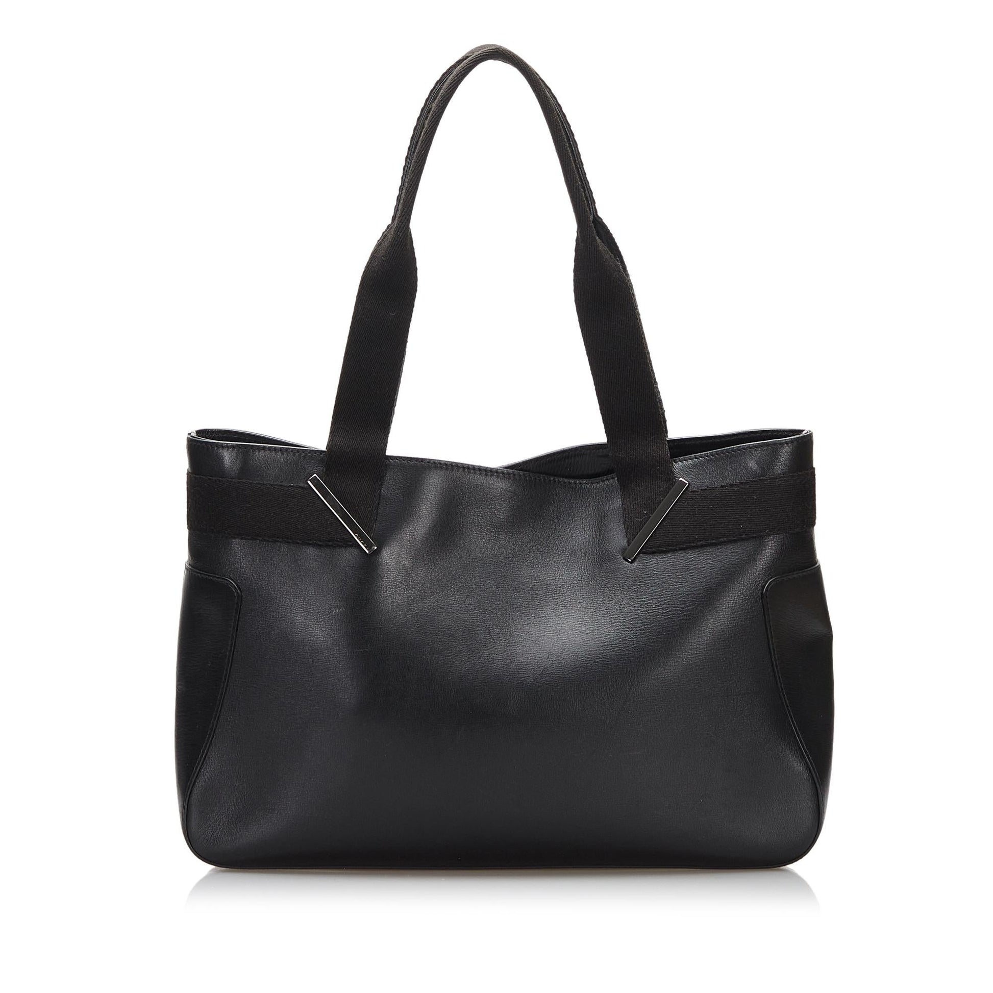 Gucci Leather Tote Bag (SHG-s8JgEV)