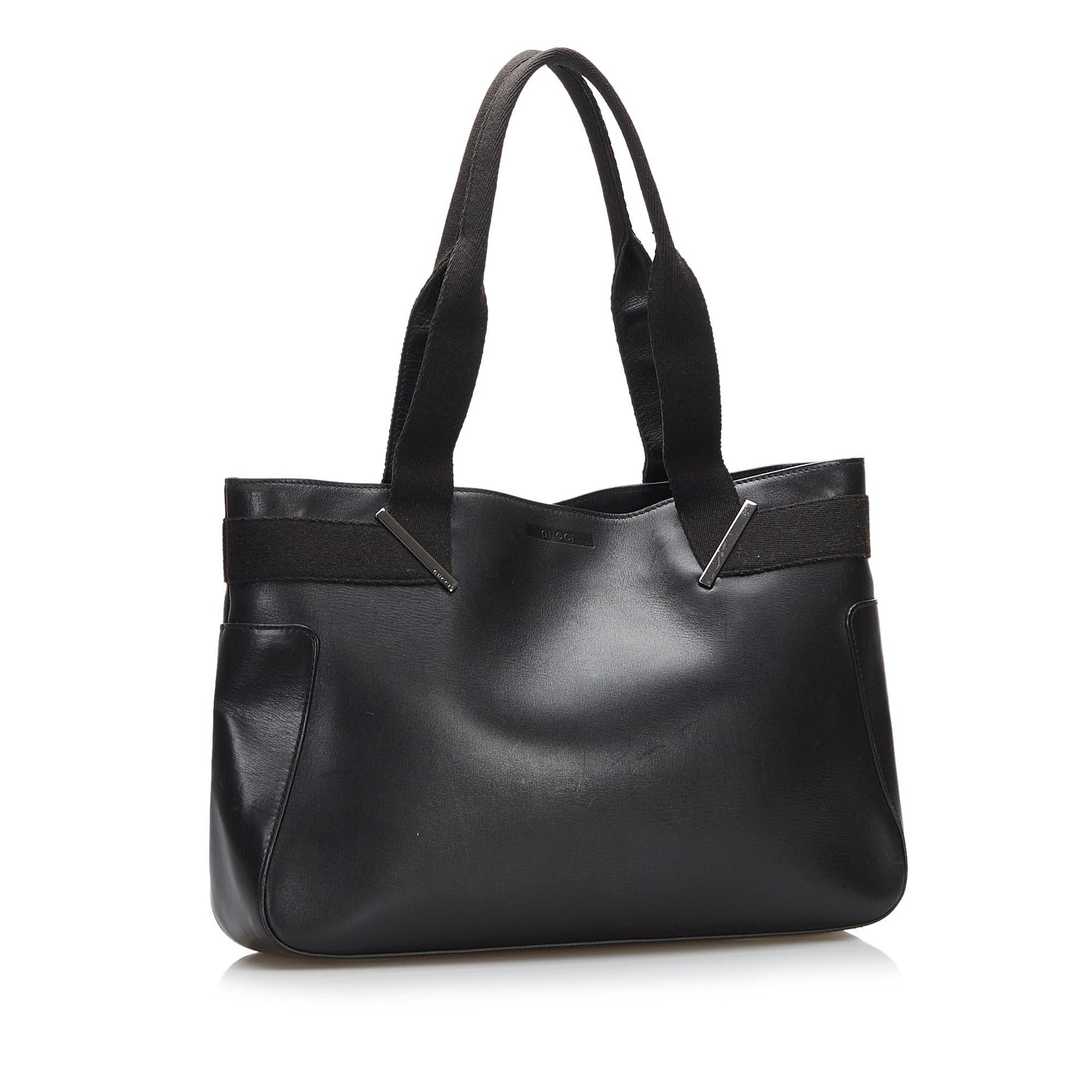 Gucci Leather Tote Bag (SHG-s8JgEV)