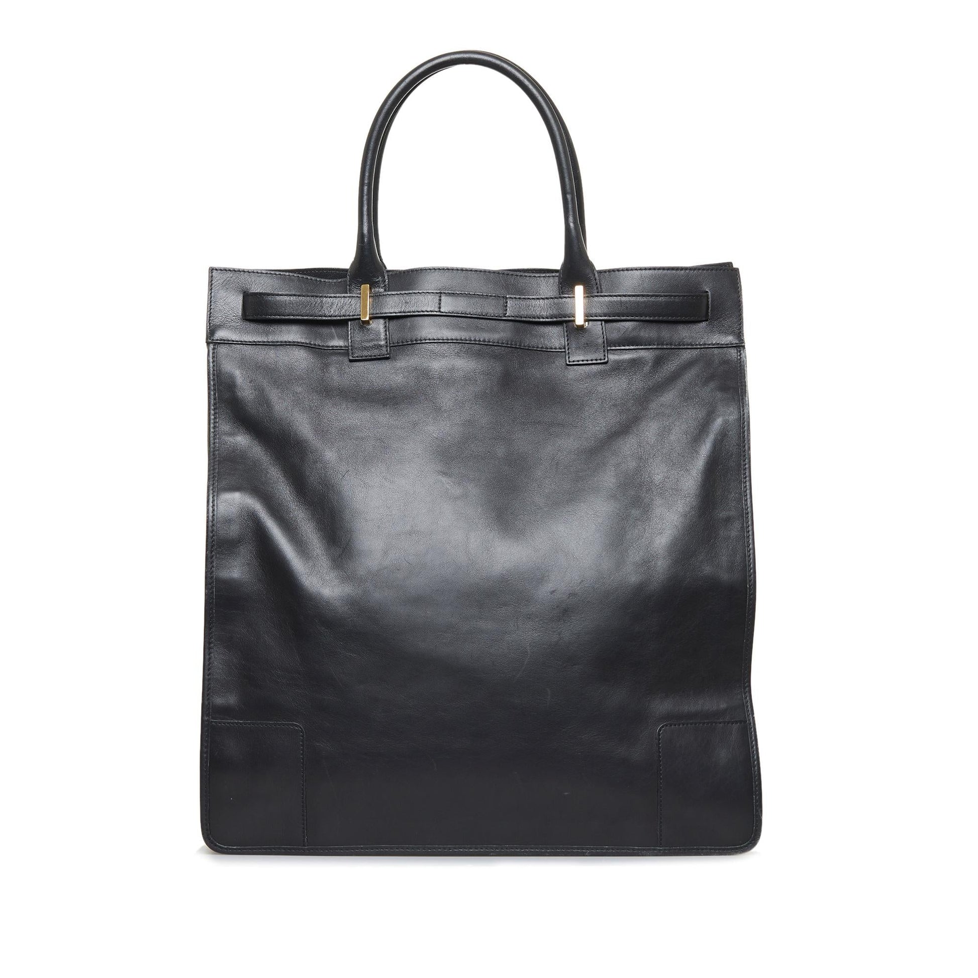 Gucci Leather Tote Bag (SHG-x1RoCi)