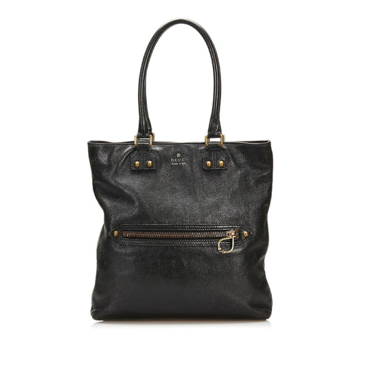 Gucci Leather Tote (SHG-35260)