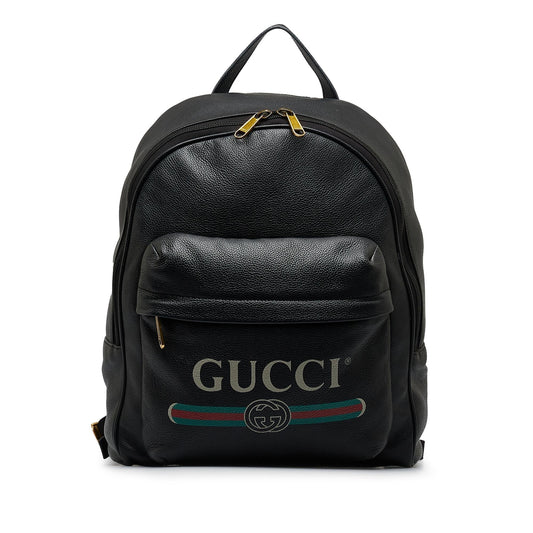 Gucci Logo Backpack (SHG-D61Ucn)