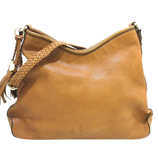 Gucci Marrakech Leather Shoulder Bag (SHG-35606)