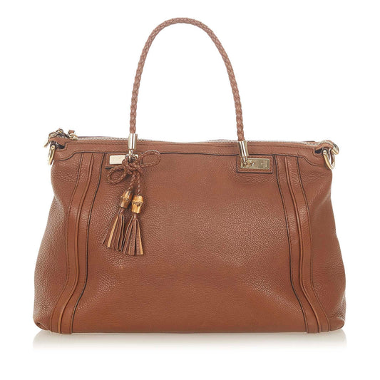 Gucci Marrakech Leather Tote Bag (SHG-32162)