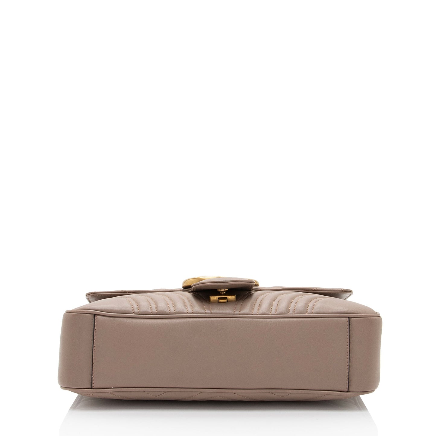 Gucci Matelasse Leather GG Marmont Medium Flap Shoulder Bag (SHF-EZthFS)