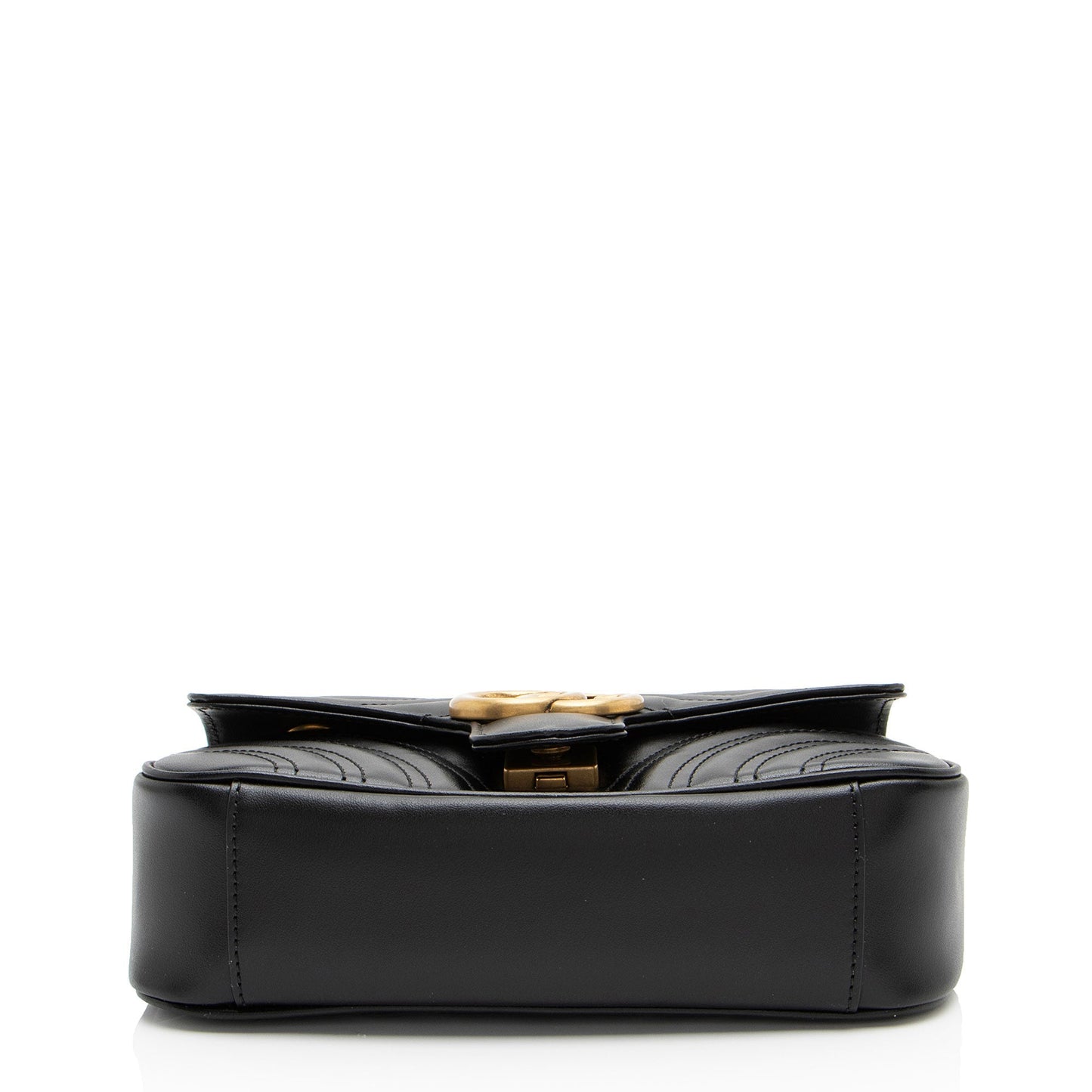 Gucci Matelasse Leather GG Marmont Mini Flap Bag (SHF-w6pN1q)
