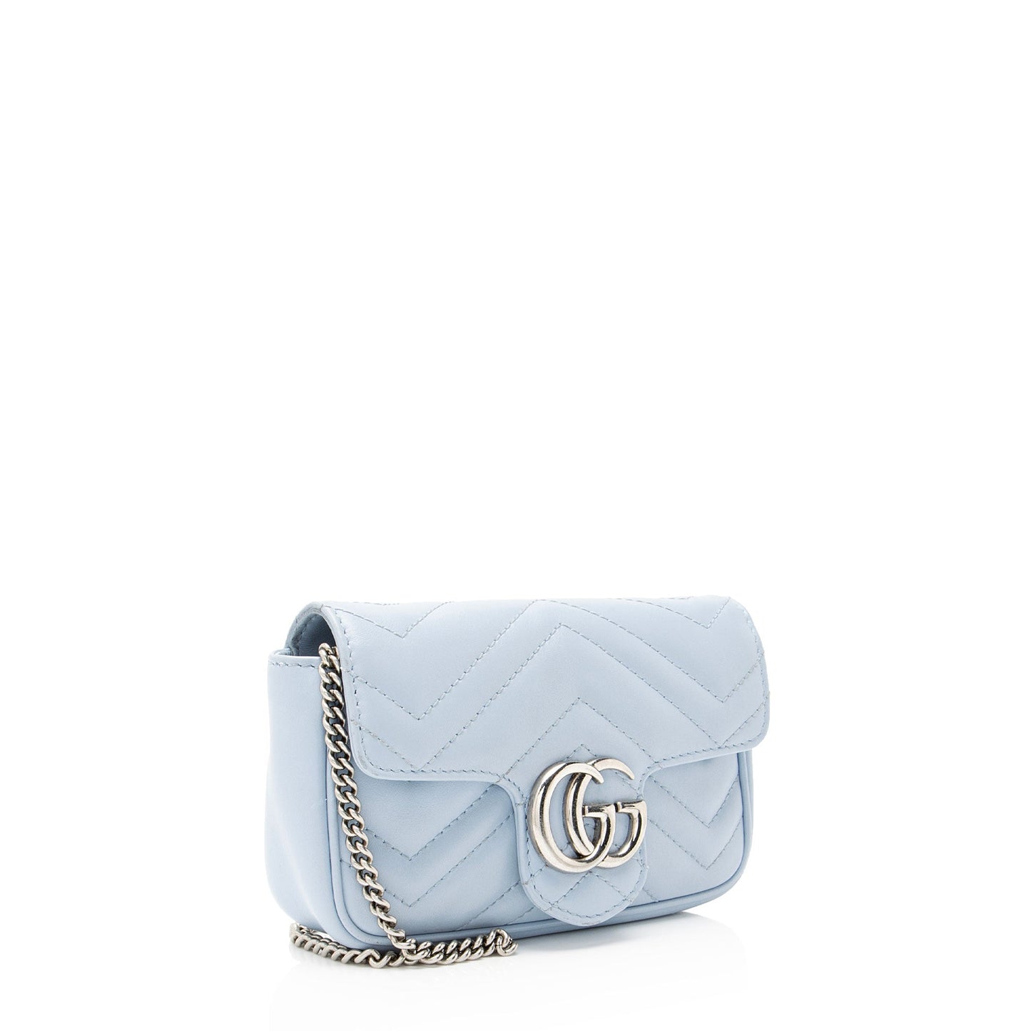 Gucci Matelasse Leather GG Marmont Mini Flap Bag