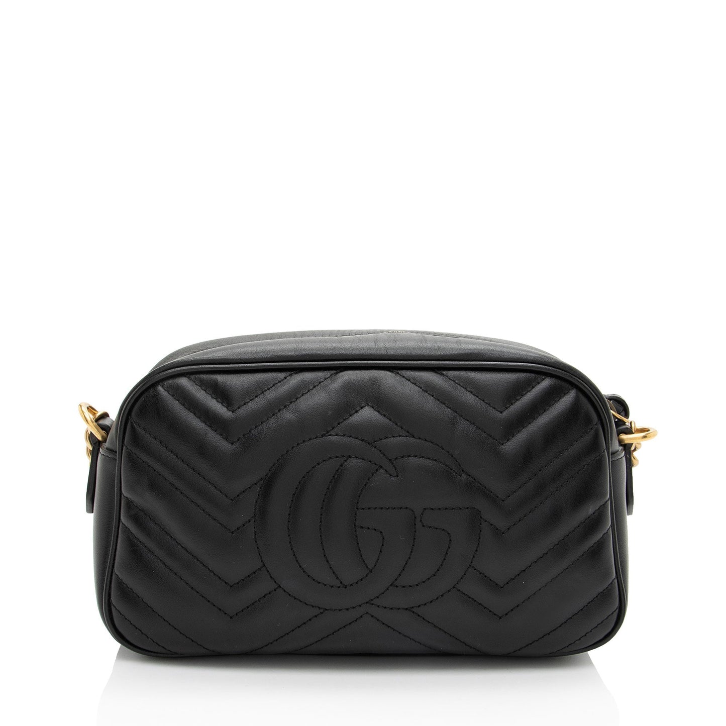 Gucci Matelasse Leather GG Marmont Small Camera Bag