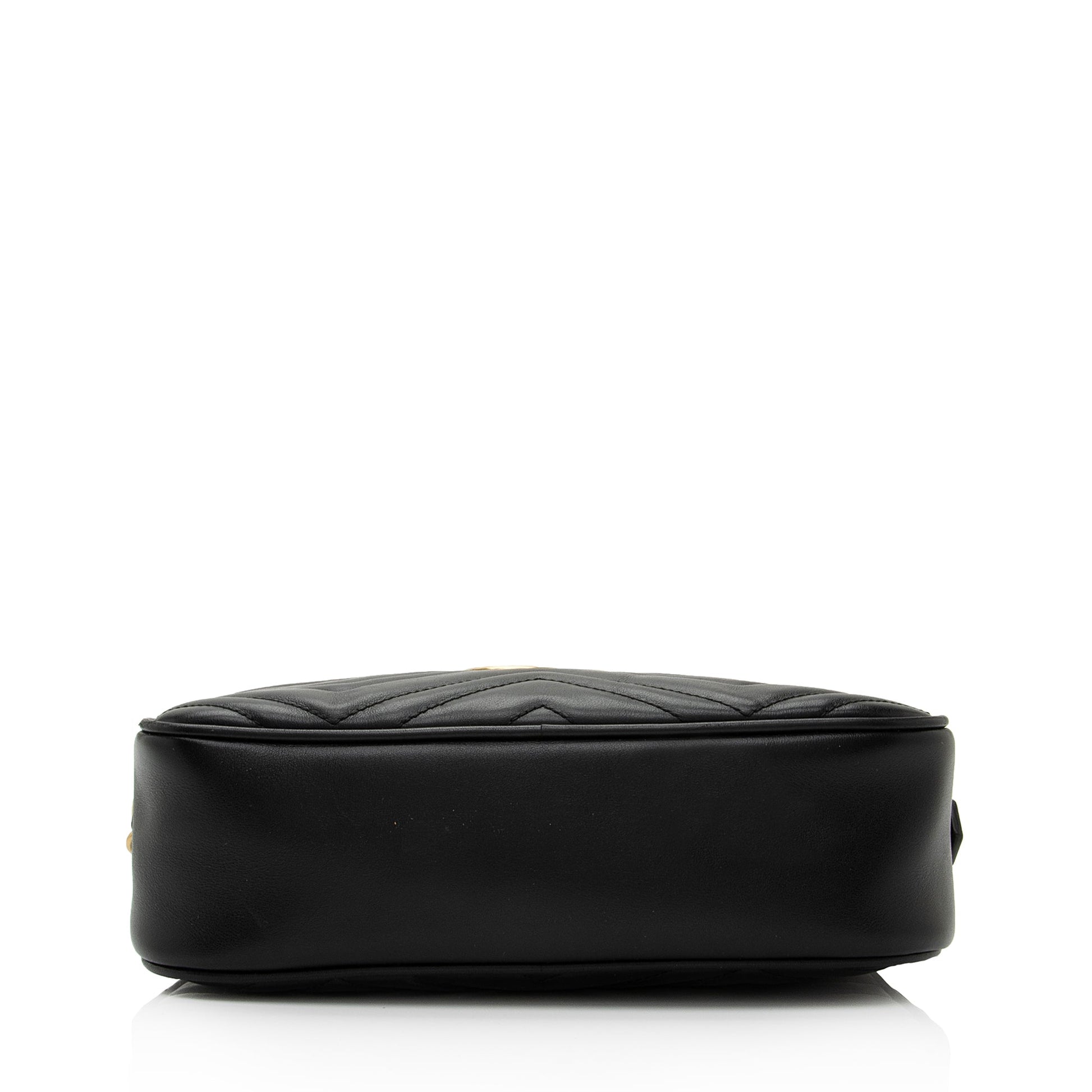 Gucci Matelasse Leather GG Marmont Small Shoulder Bag (SHF-8WEwIl)