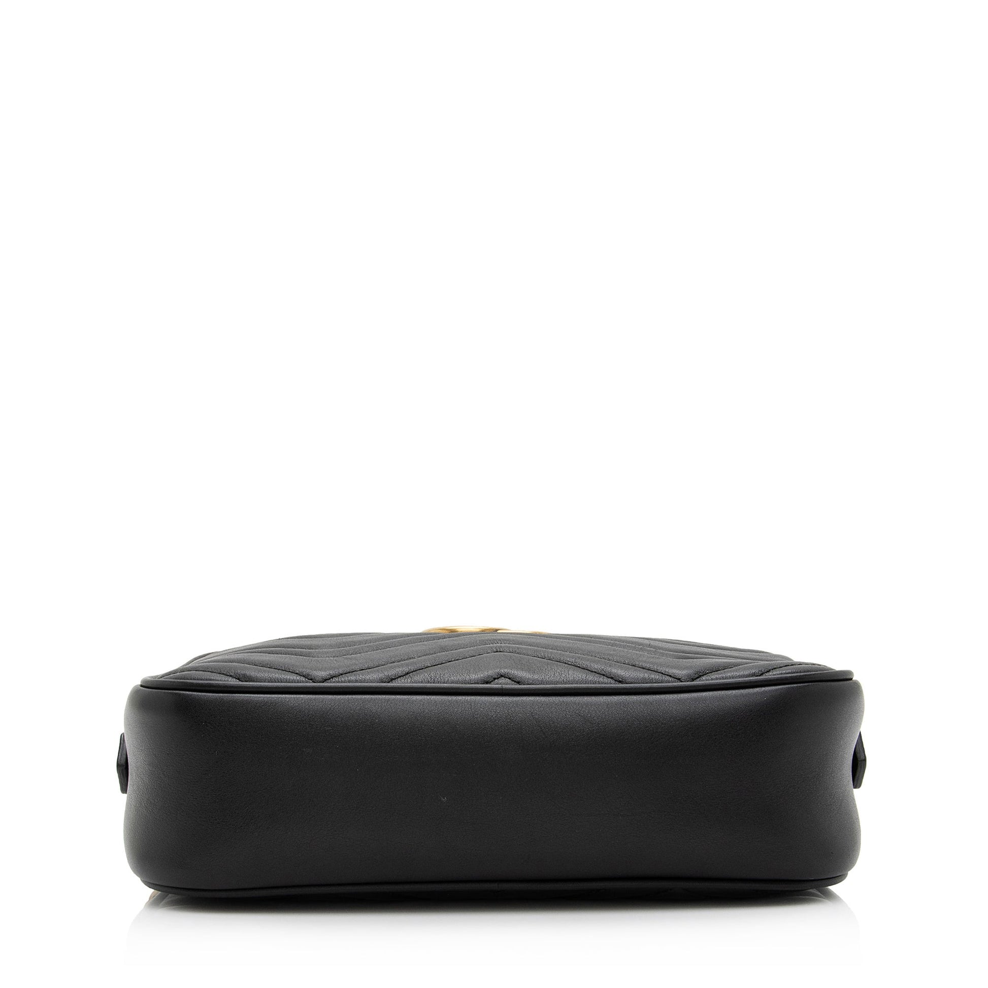 Gucci Matelasse Leather GG Marmont Small Shoulder Bag (SHF-yWuLoN)