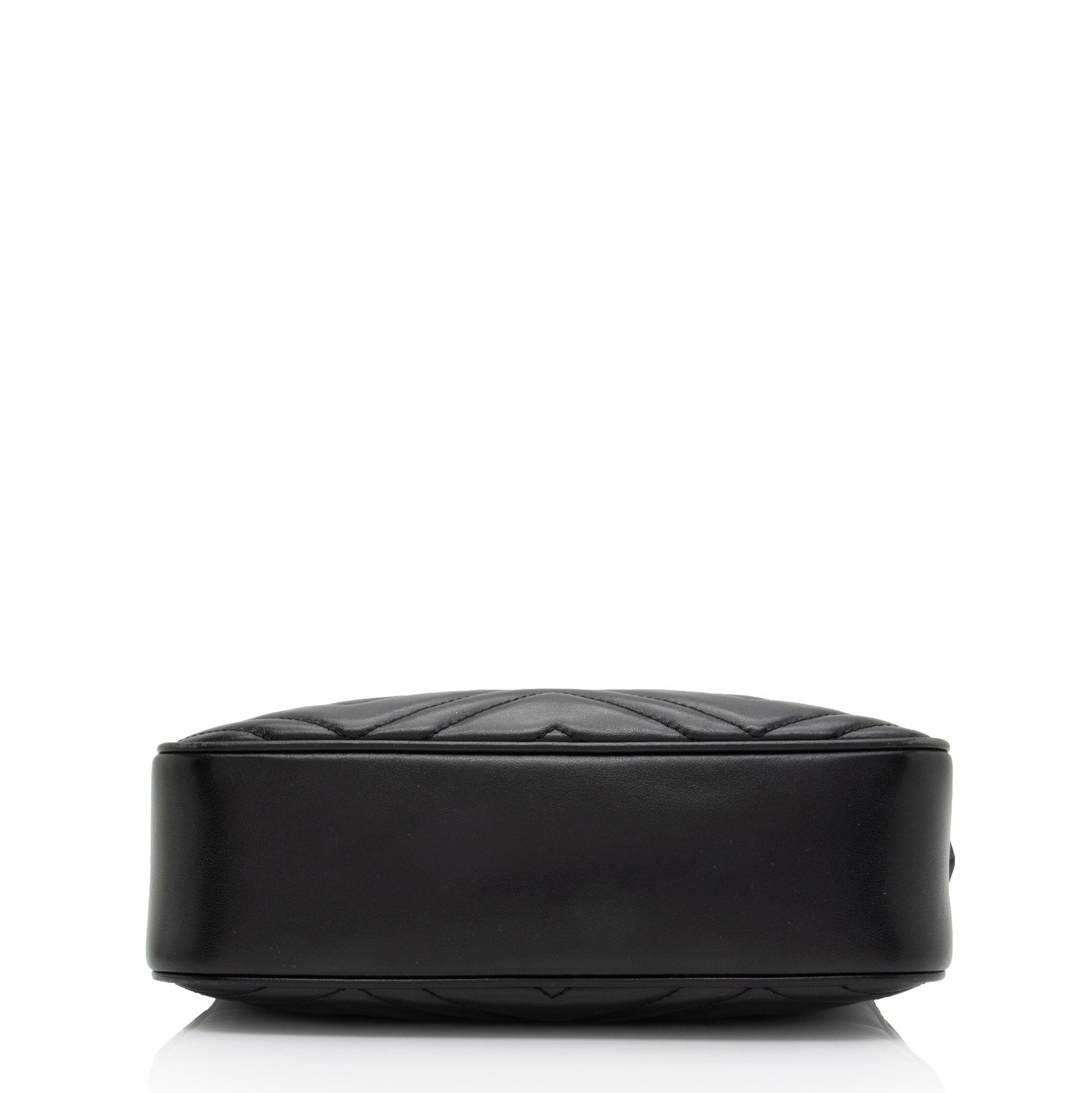 Gucci Matelasse Leather GG Marmont Small Shoulder Bag (SHF-BwQI32)