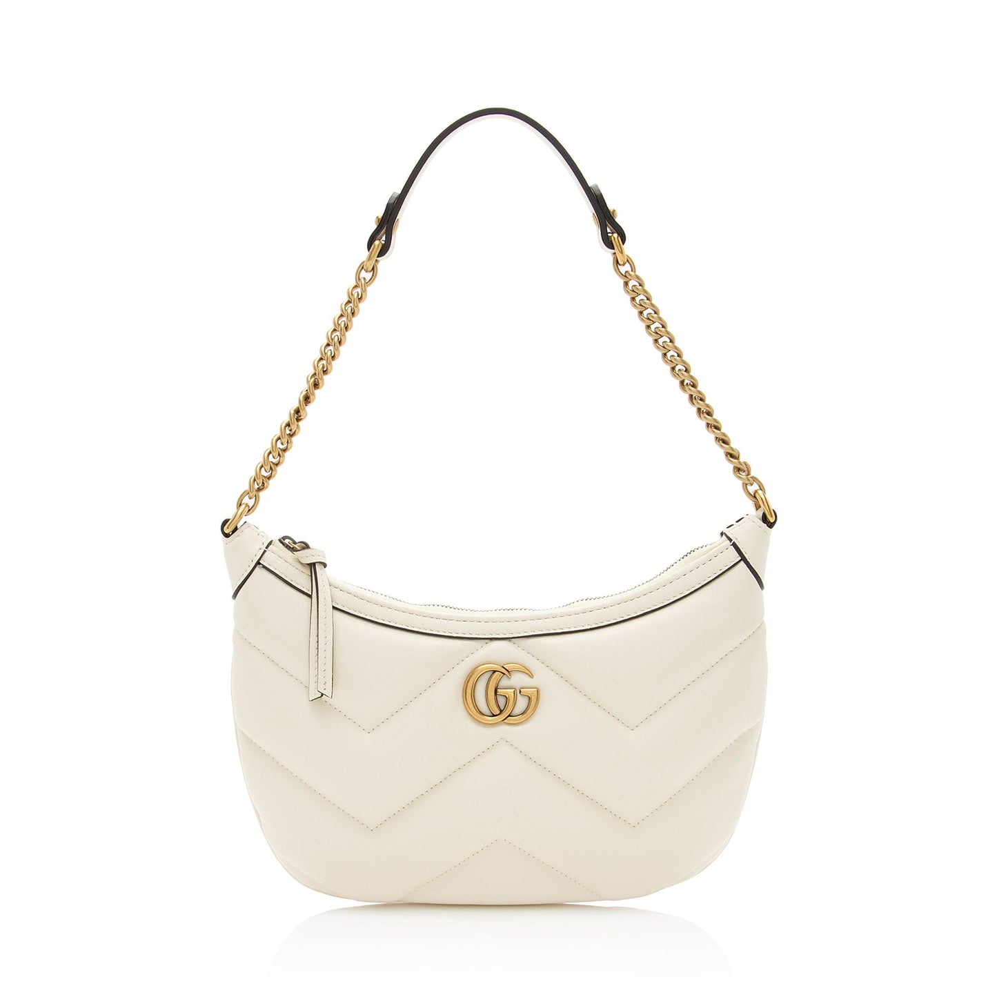 Gucci Matelasse Leather GG Marmont Small Shoulder Bag
