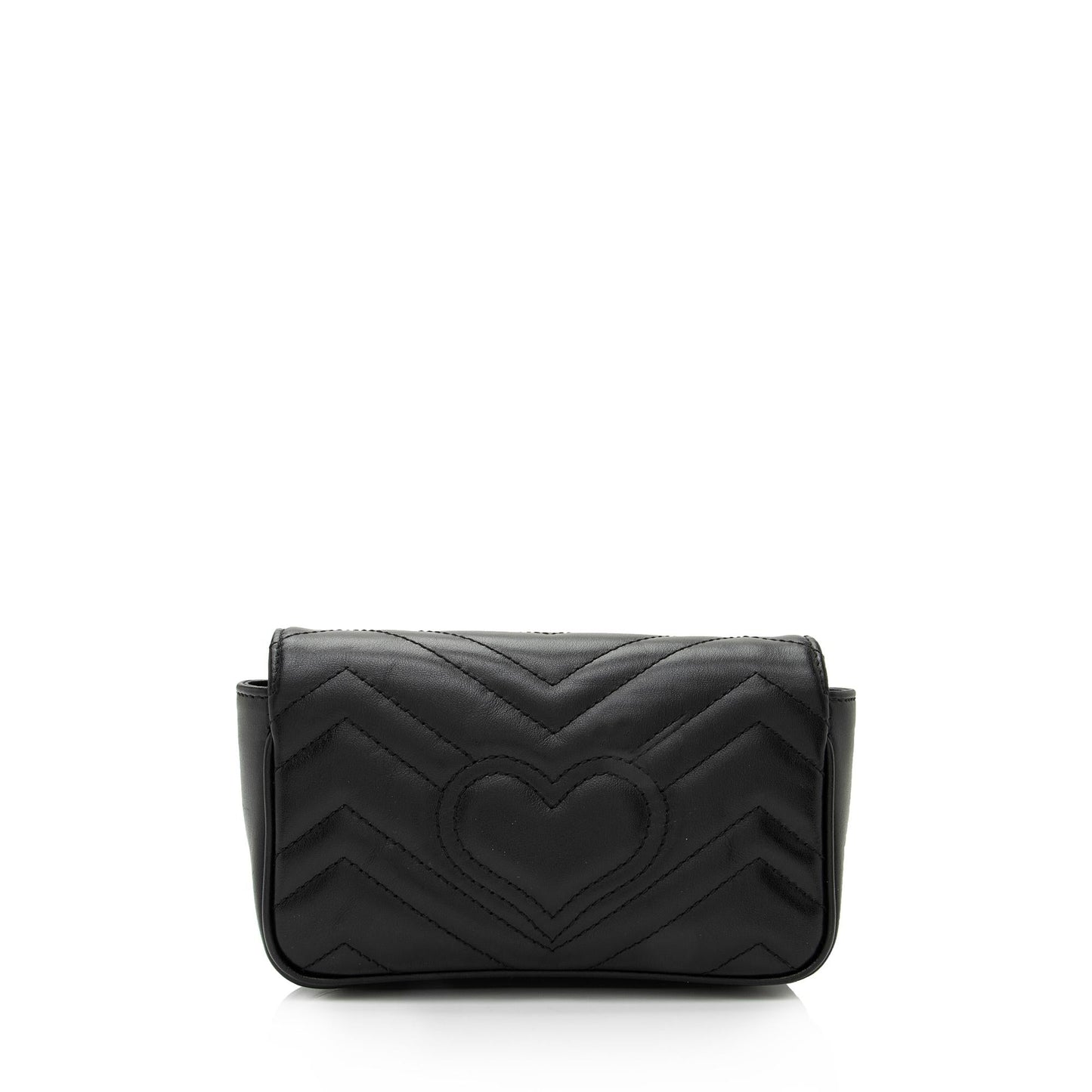 Gucci Matelasse Leather GG Marmont Super Mini Bag (SHF-sC7a2m)