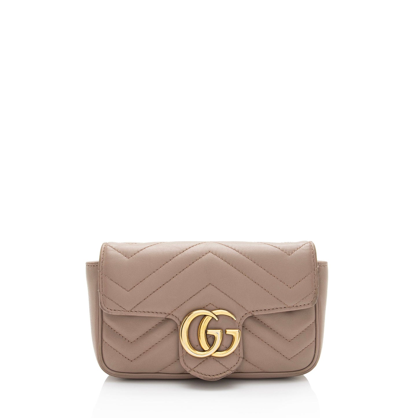 Gucci Matelasse Leather GG Marmont Mini Flap Bag