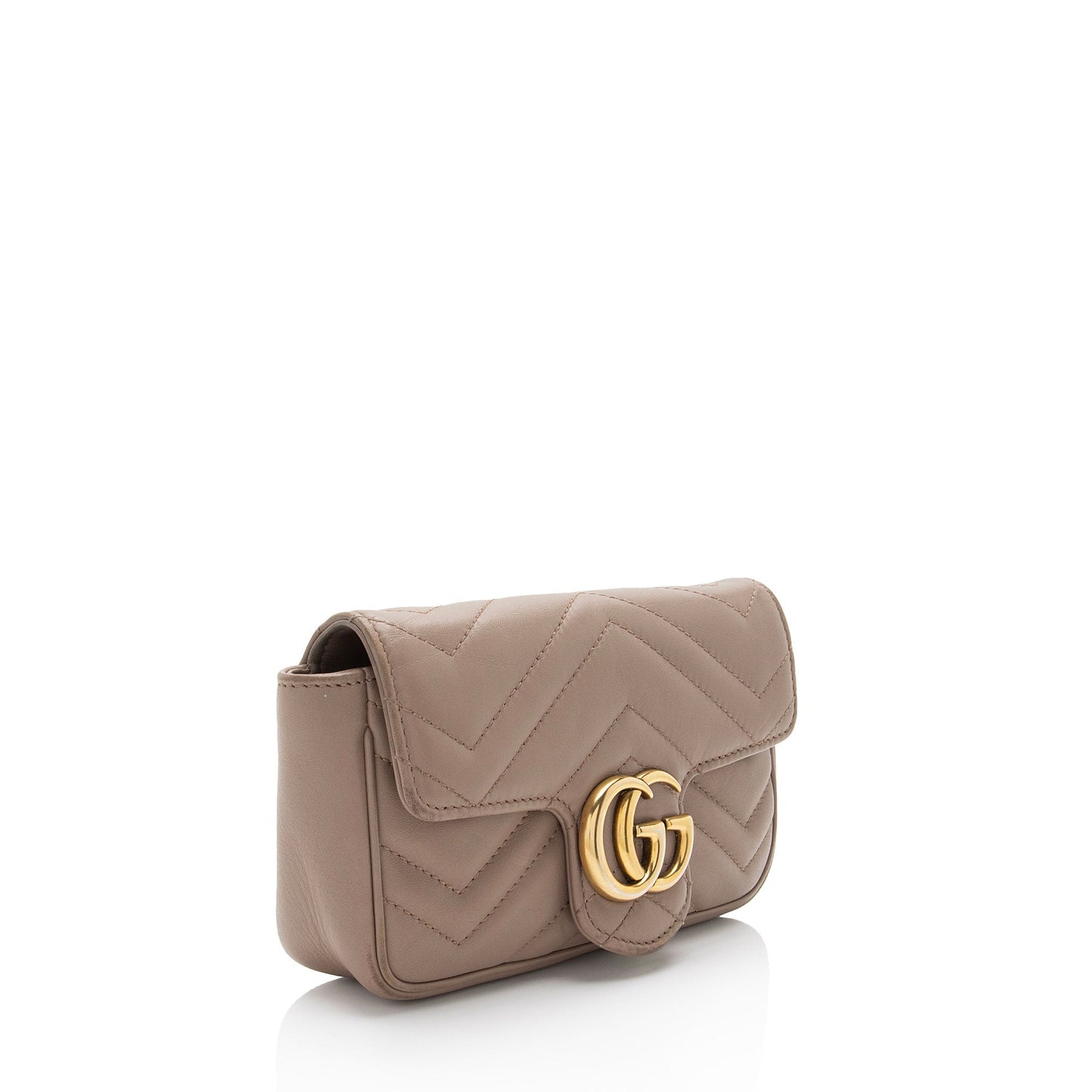 Gucci Matelasse Leather GG Marmont Mini Flap Bag