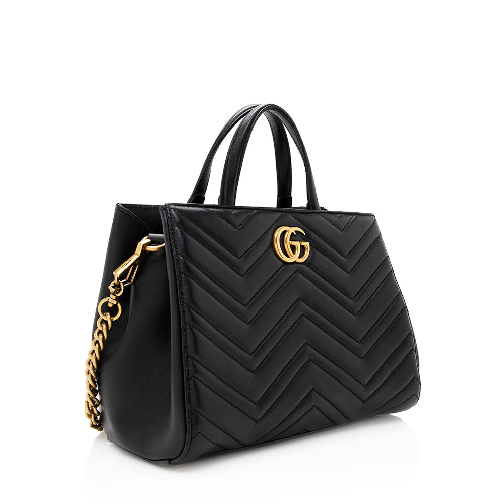 Gucci GG Marmont Leather Tote Style 3