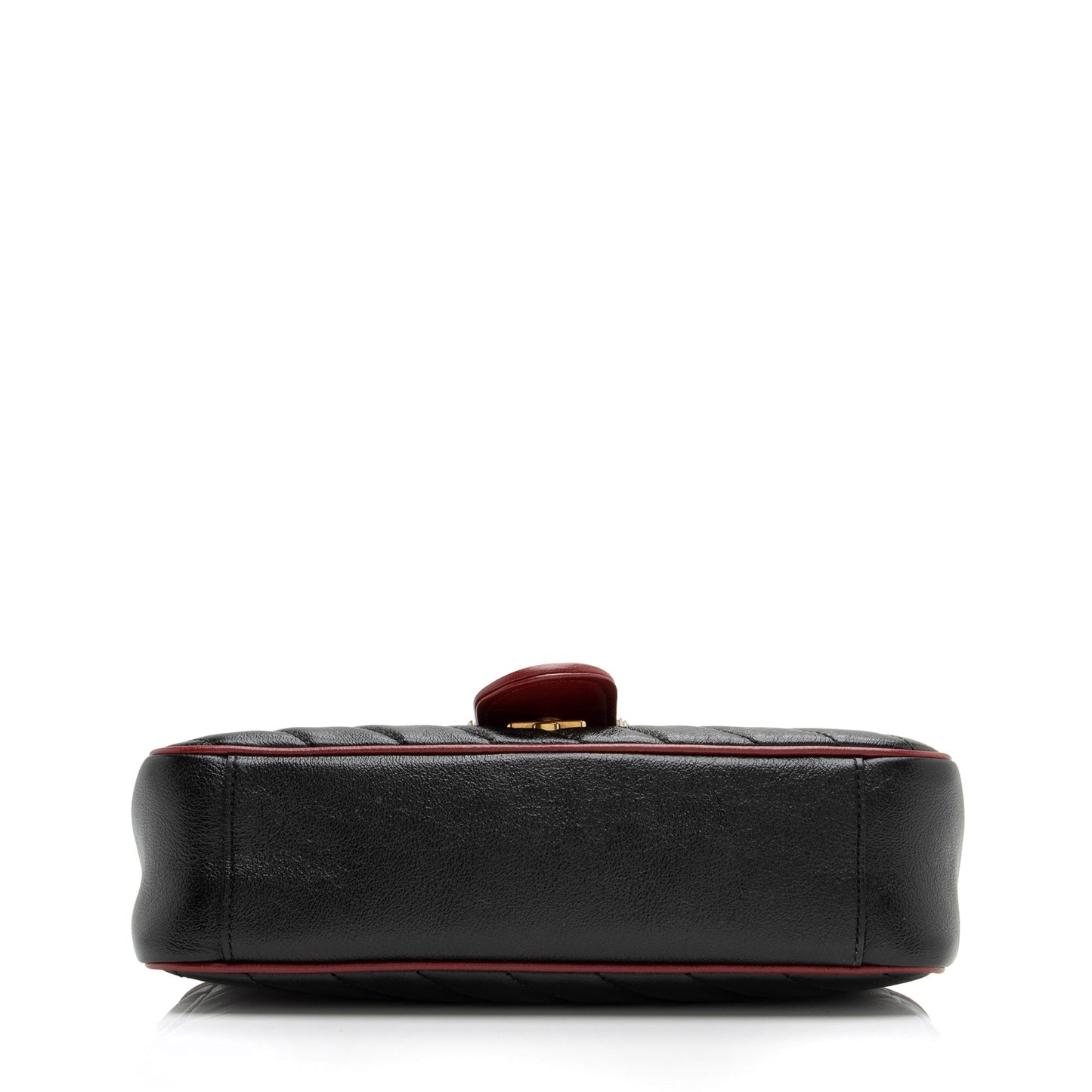 Gucci Matelasse Leather Torchon GG Marmont Small Shoulder Bag (SHF-23396)