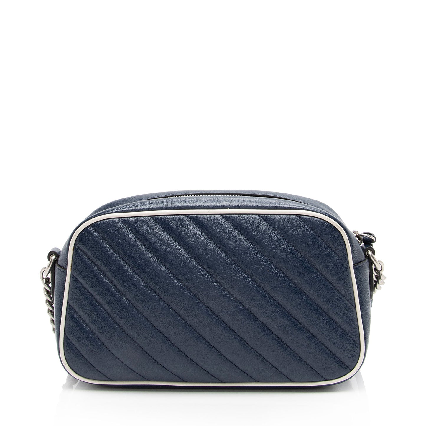 Gucci Matelasse Leather Torchon GG Marmont Small Shoulder Bag