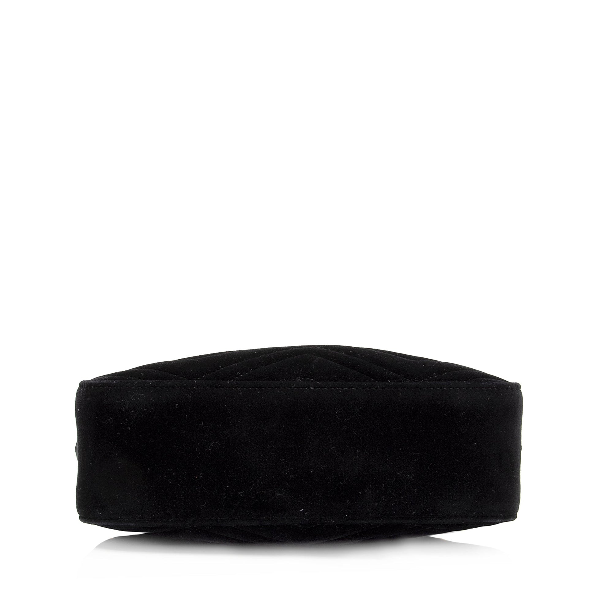 Gucci Matelasse Velvet GG Marmont Small Shoulder Bag (SHF-zFaOw0)