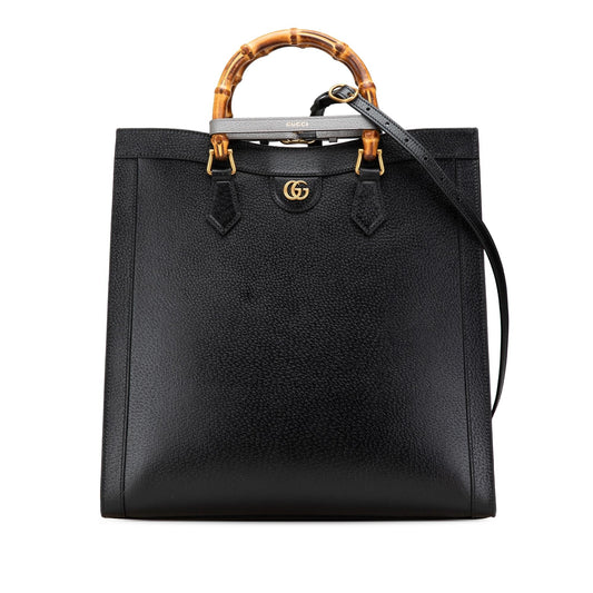Gucci Maxi Leather Diana Satchel