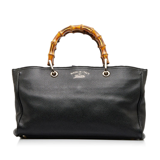 Gucci Medium Bamboo Shopper Satchel (SHG-aX6OHN)
