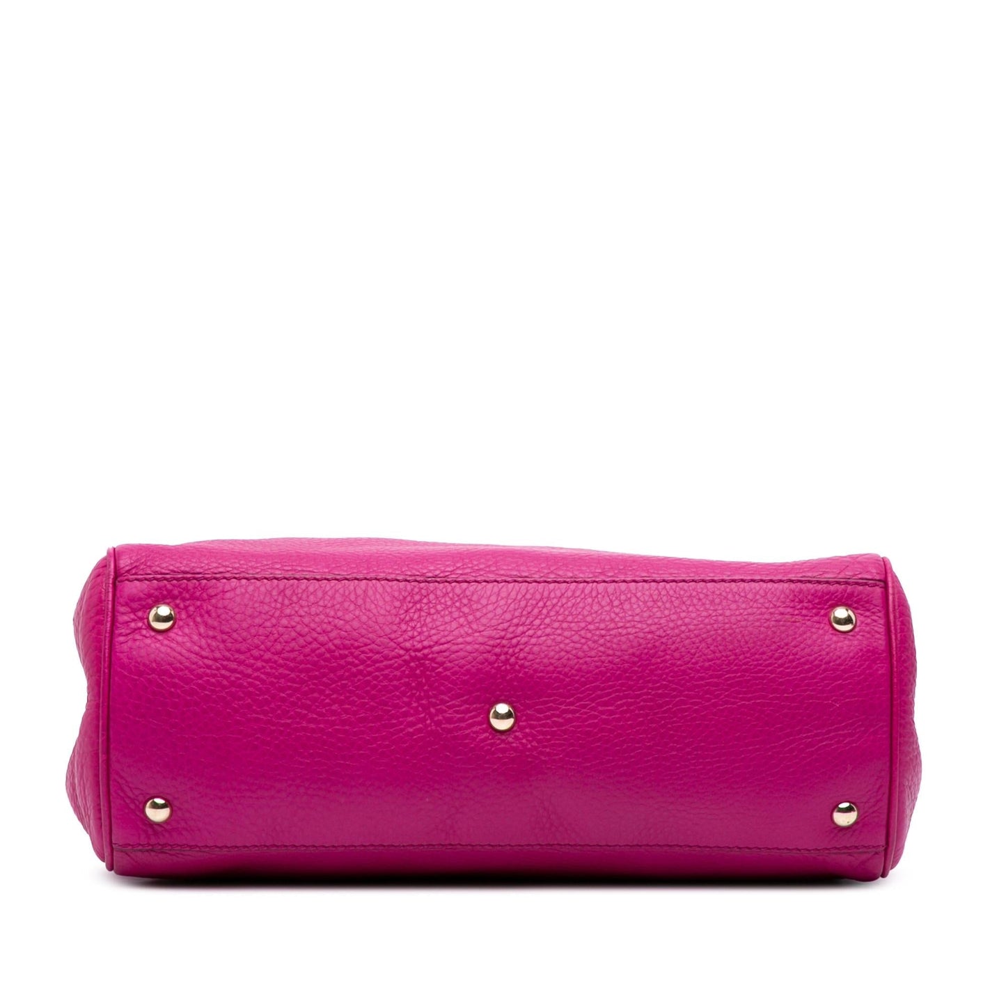 Gucci Medium Calfskin Bamboo Shopper Satchel