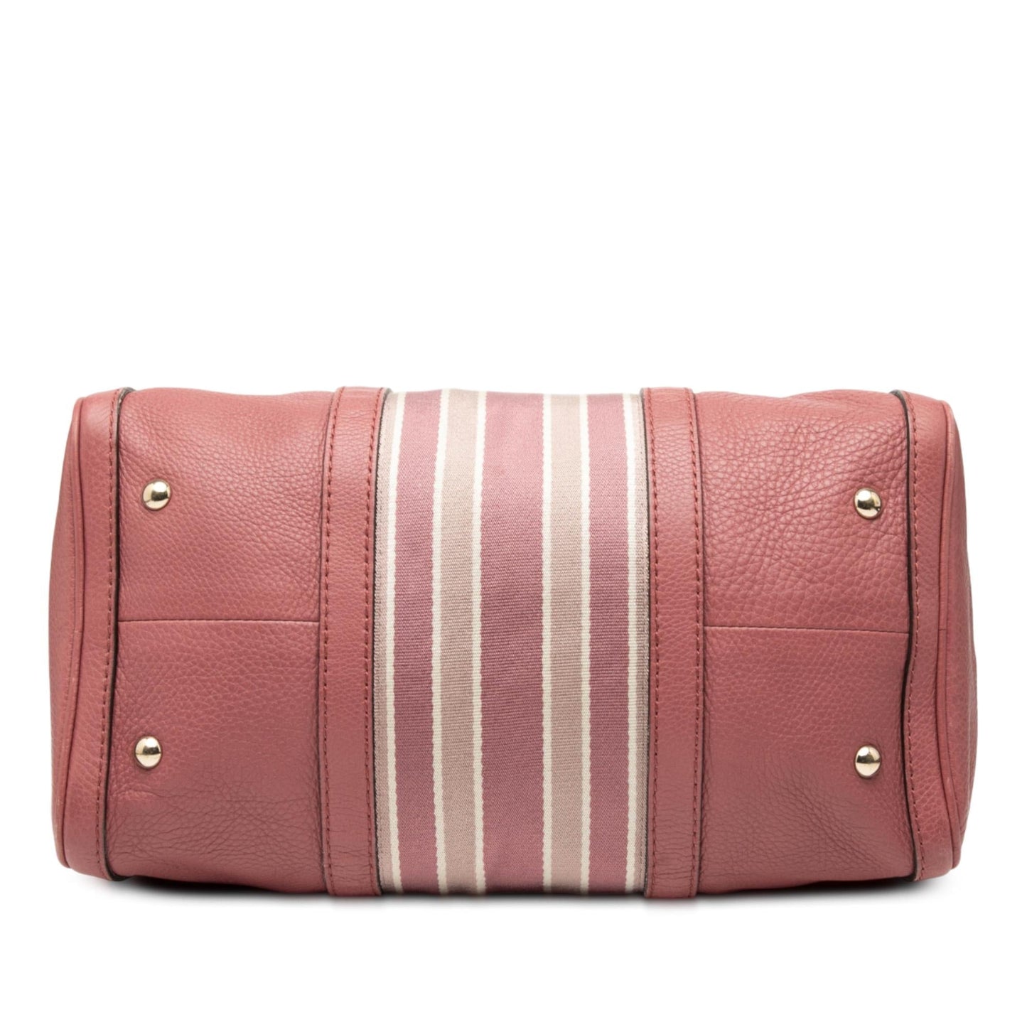 Gucci Medium Calfskin Web Joy Boston Bag